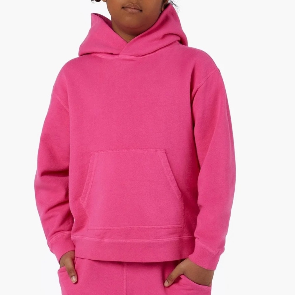 Tkees Kid Hoodie - cherry pink, size 13/14